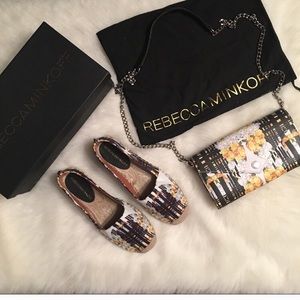 Rebecca Minkoff wallet on a chain